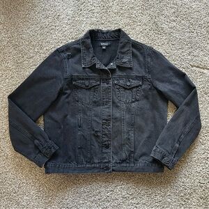 Women's Black Denim Jacket